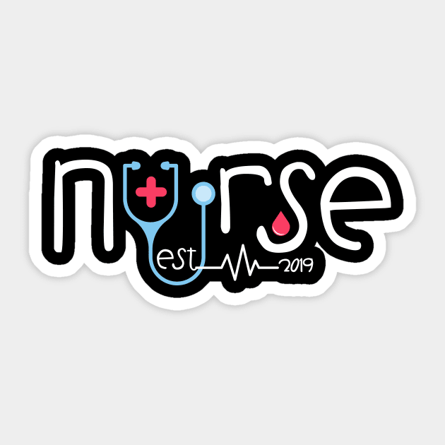 Nurse Sticker by zellaarts